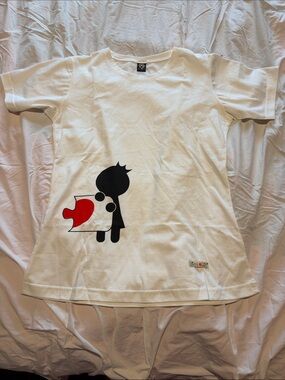 LOVEALOT White Women’s Tee large